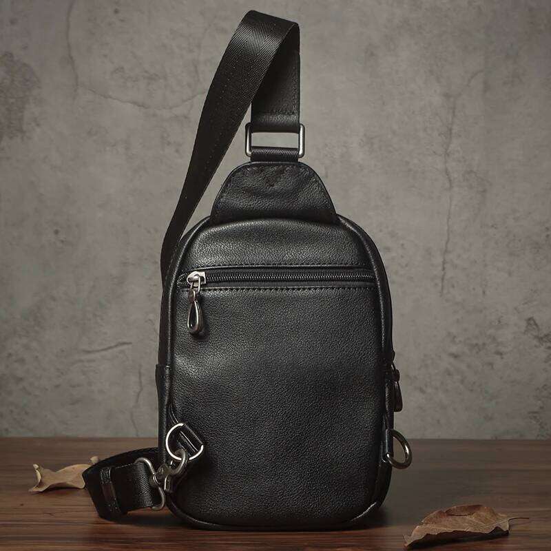 designer bag 52 nuka high quality mens genuine leather chest fashion small sling top natural cowhide crossbody pack shoulder bag