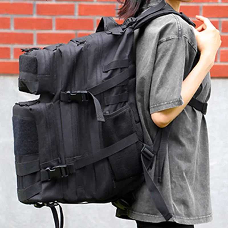 25L45L 3P Tactical Backpack for Men Women Pink Outdoor Camping Hunting Accessories Military Army Molle Rucksacks Assault Bag Z250916