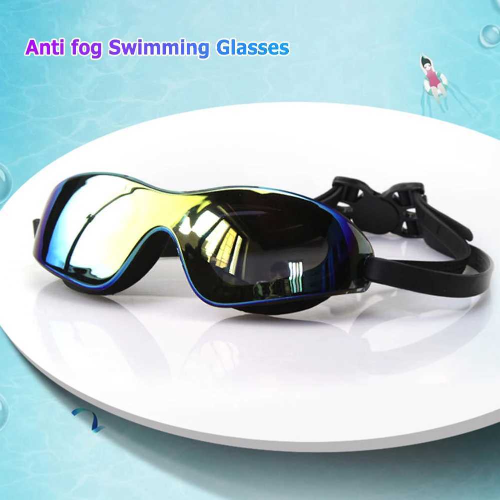 Swimming Goggles Adjustable Electroplate Diving Glasses No Leaking Swim Sports Eyewear for Women Men Youth Kids J250917