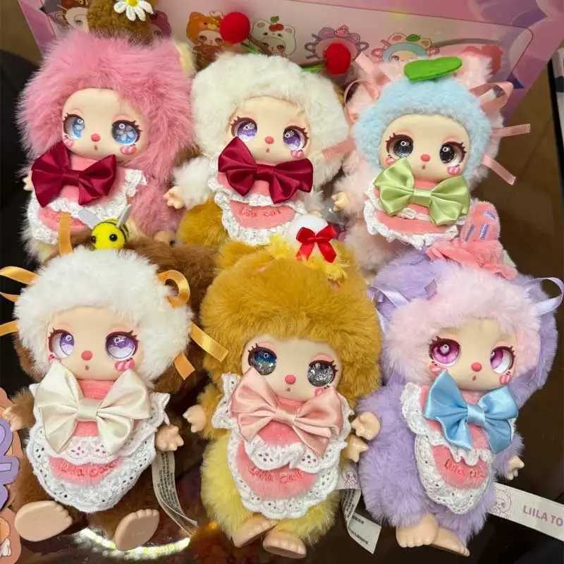 Baby Three Lila V4 Dessert Master Cat Series Blind Box Collectible Toys Trendy Play Pendant Gift for Kids Halloween C250917