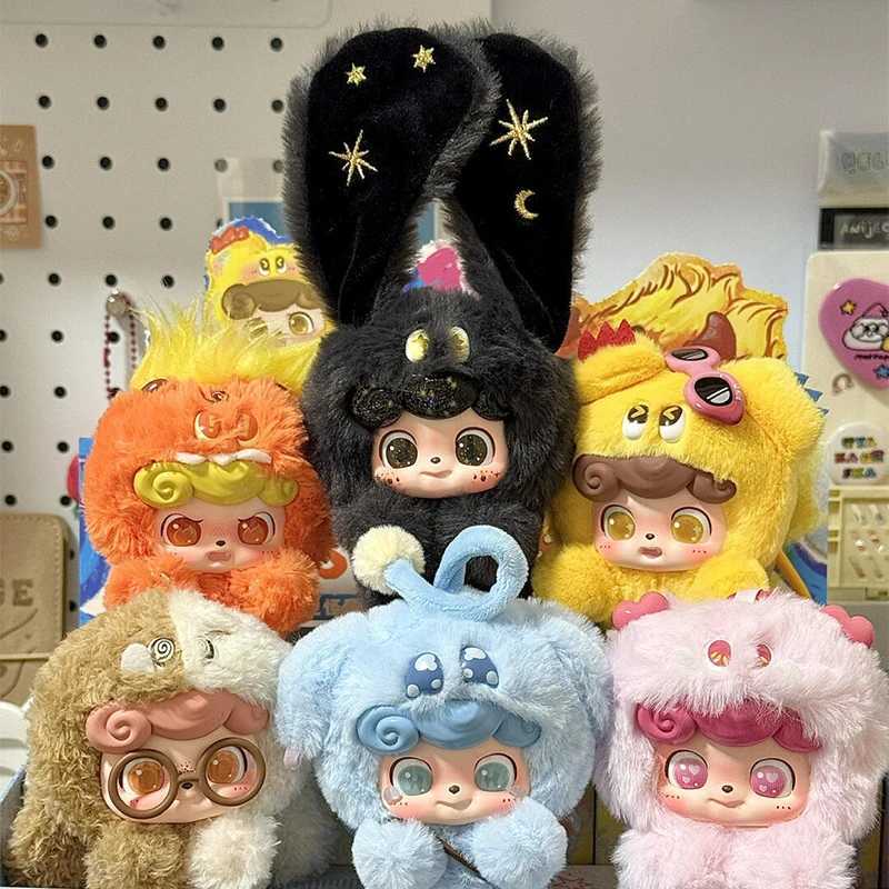 QKid Emotional Hairy Monsters Series Plush Blind Box Mystery Box Kawaii Vinyl Face Doll Pendant Anime Figures for Girl Gift Toy C250917