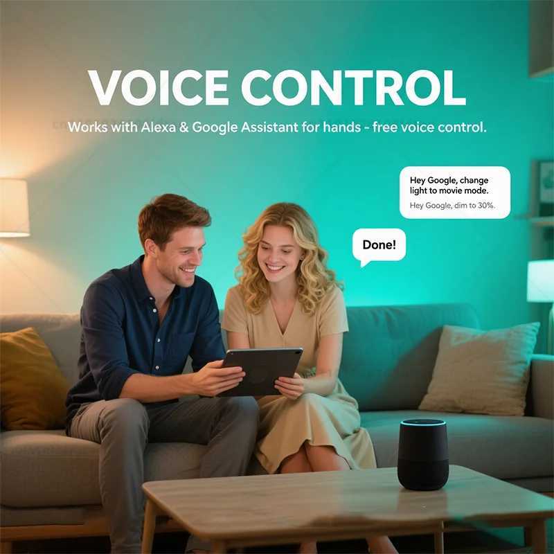 Dimmable Tuya Wifi Rgbcw Smart Bulb Gu10 C37 A60 T37 E14 E27 Light Led Magic Lamp AC85V265V Work With Alexa Google Home C250917