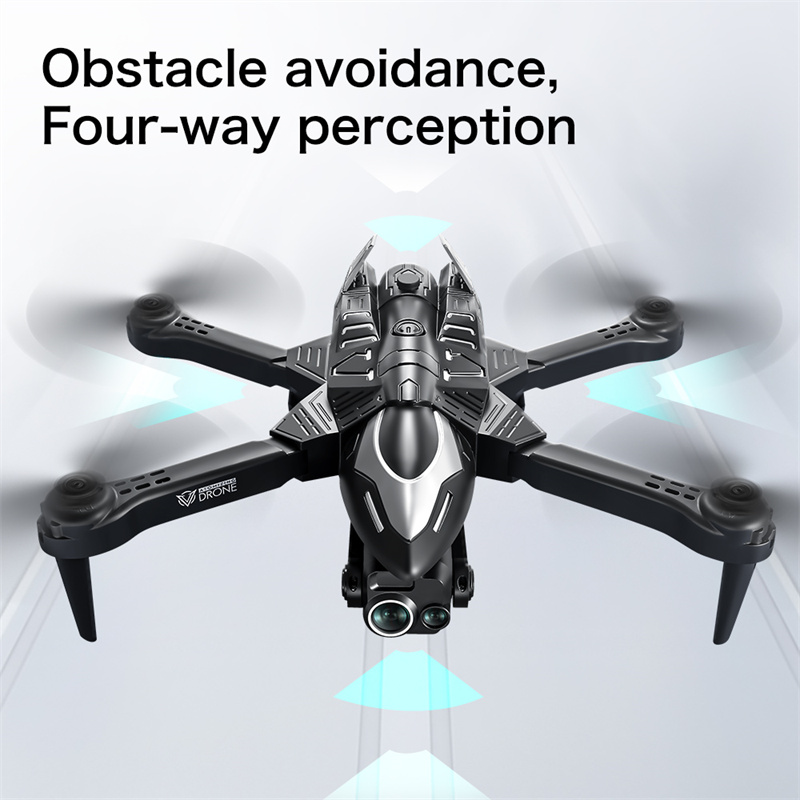New V82 Drone Aerial Photography HD Professional Drones Optical Flow Positioning Intelligent Obstacle Avoidance Toy Remote Control Aircraft Long Stand