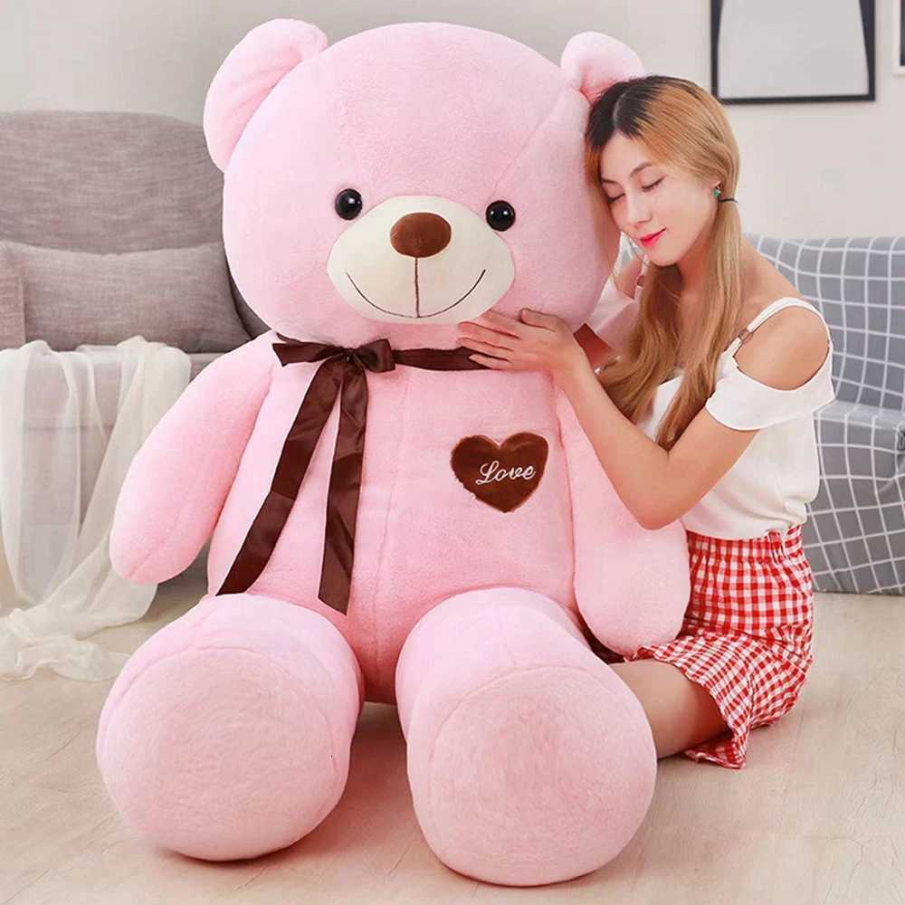 62CM Large Teddy Bear Kaii Plush Toy Sleep Pillow Peripheral Comfort Doll To Give Children Birthday Christmas GiftsXJ250916