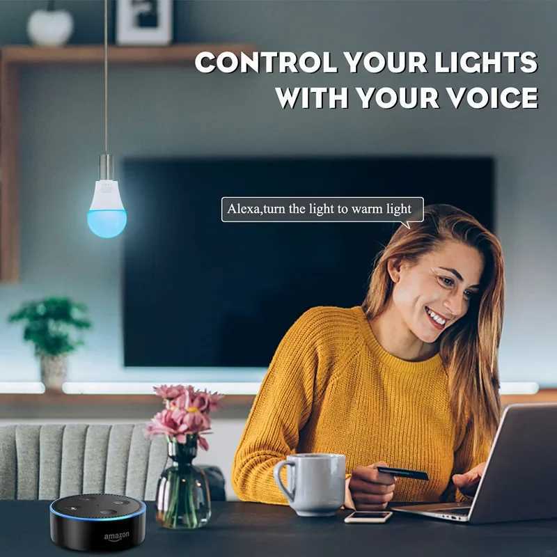 Cozylife Wifi Smart Light Bulb LED CW Lamp E27 220V Smart Light Bulbs LedLamps For Google Alexa Alice Voice Control Cold War C250917