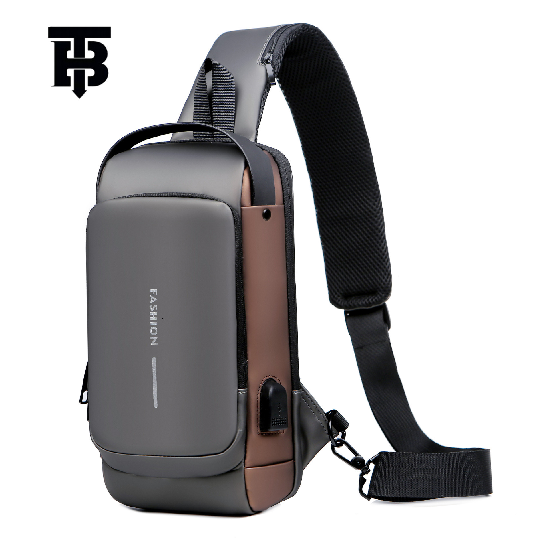 Designer Bag Men's Motorcycle Bag Luxury Bag Password Anti-theft Chest Bag Men's Shoulder Bag Sports Waist Bag Casual Multifunctional Crossb
