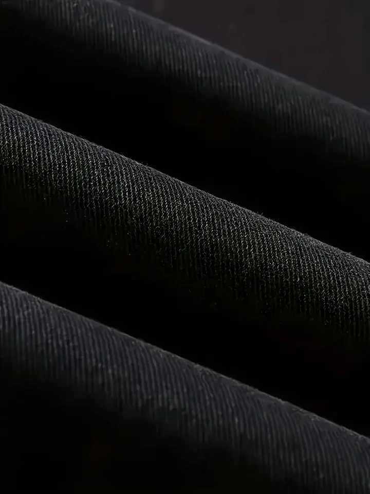 Classic Black Denim Jeans Classic Black Denim Jeans Cotton Blend Versatile AllSeason Wear NonStretch Fabric Regular FitZ250917