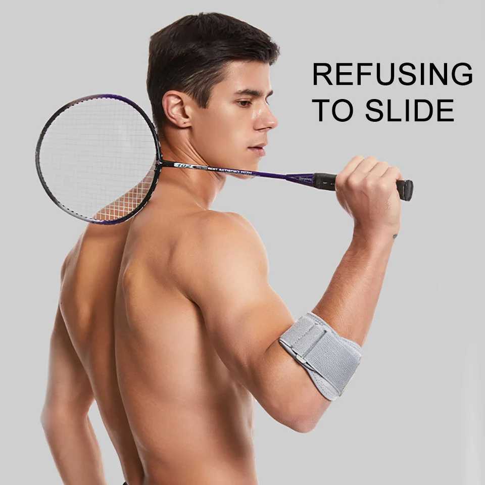 1Pcs Elbow Braces for TendonitisTennis Elbow Forearm Brace Strap and ComprESSion PadWraps Elbow Support Band Relieve Pain J250917