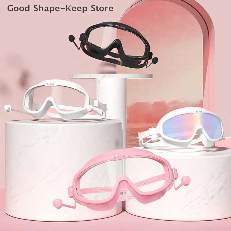 Swimming Goggles With Waterproof And Anti Fog Highdefinition Professional Diving Goggles For Adultboys And Girls Swimming Sport J250917