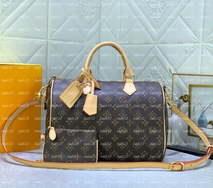 10a Multicolor must have designer handbag Speedyss 30 bag Womens crossbody shoulder bag mirror quality Luxury Pillow bag leather bag travel tote wallet