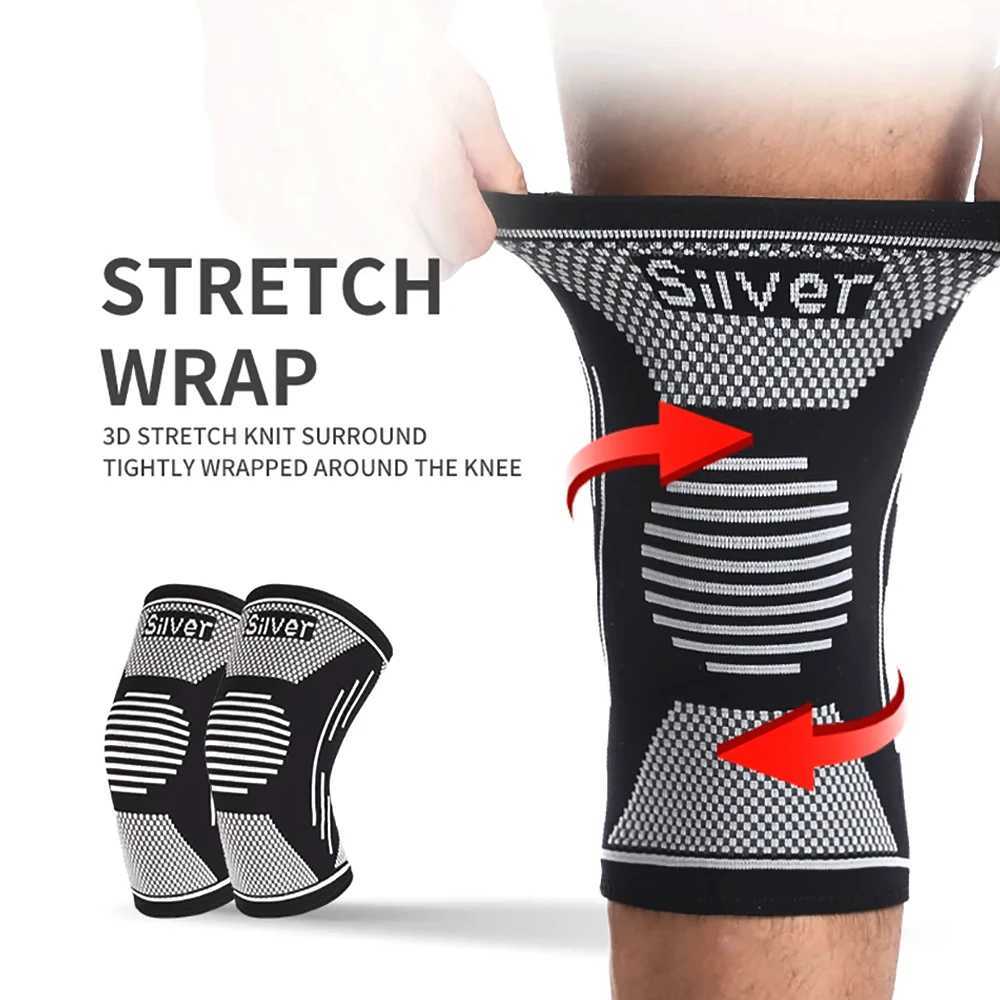 1PCS Leg Sleeve Knee Brace for Leg Pain for Men Women Knee Support for Running Basketball Volleyball Gym Workout Sports J2509171