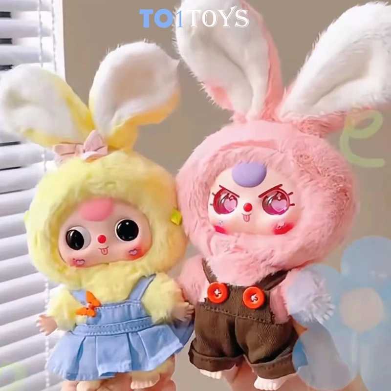 Baby Three Macaron Little Rabbit Series Plush Blind Box Toys Mystery Box Cajas Misteriosas Figures Kawaii Dolls for Girls Toys C250917