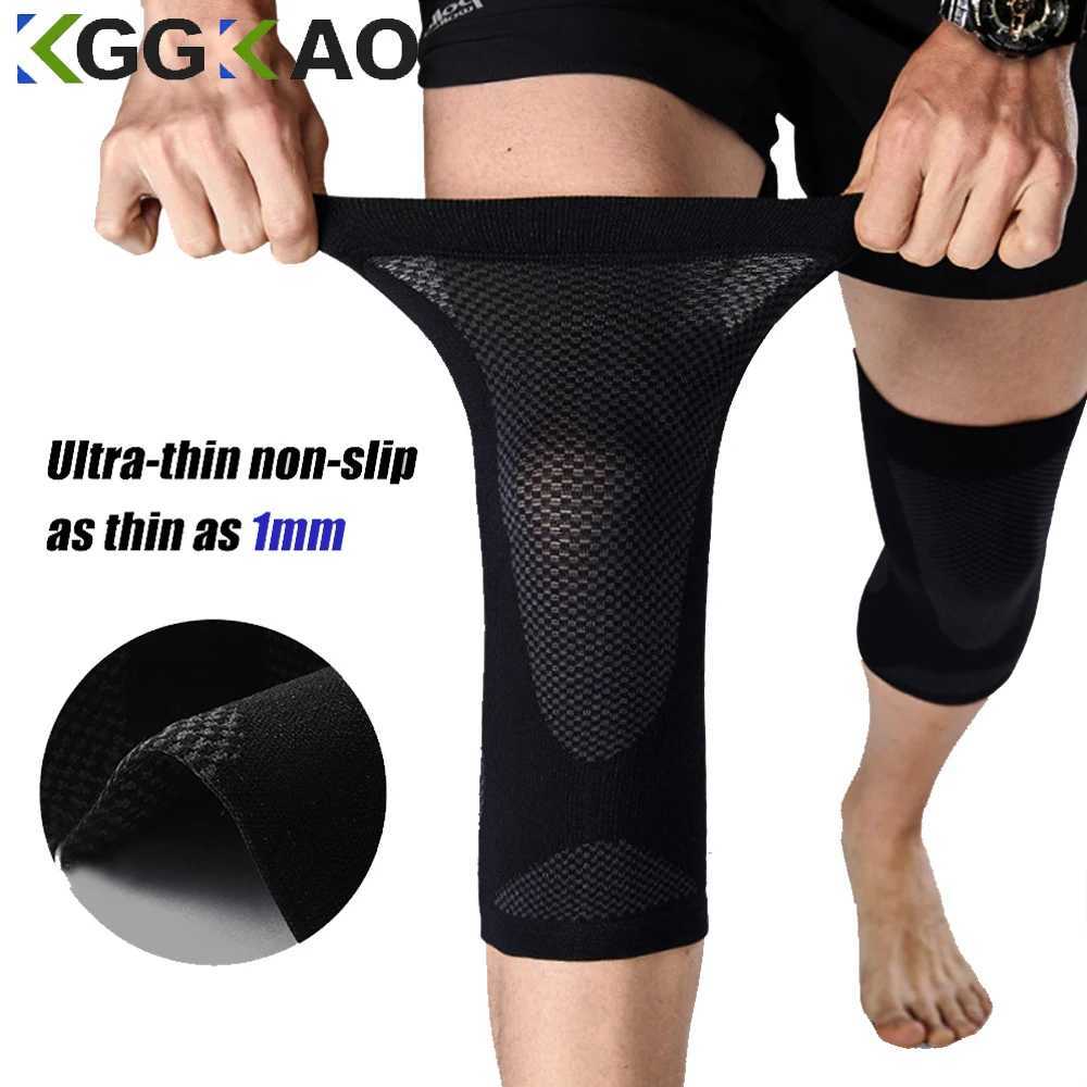 1Pair Summer Ultra Thin Knee Support Brace Sports Knee Pads Male Female Gym Running Knee Protector Arthritis Injury Pain J250917