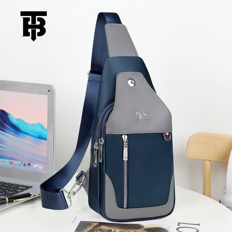 Designer Bag Cross-border Hot Sale New Men's Luxury Bag Waterproof Oxford Cloth Chest Bag Men's Single Shoulder Crossbody Bag High-end Casua