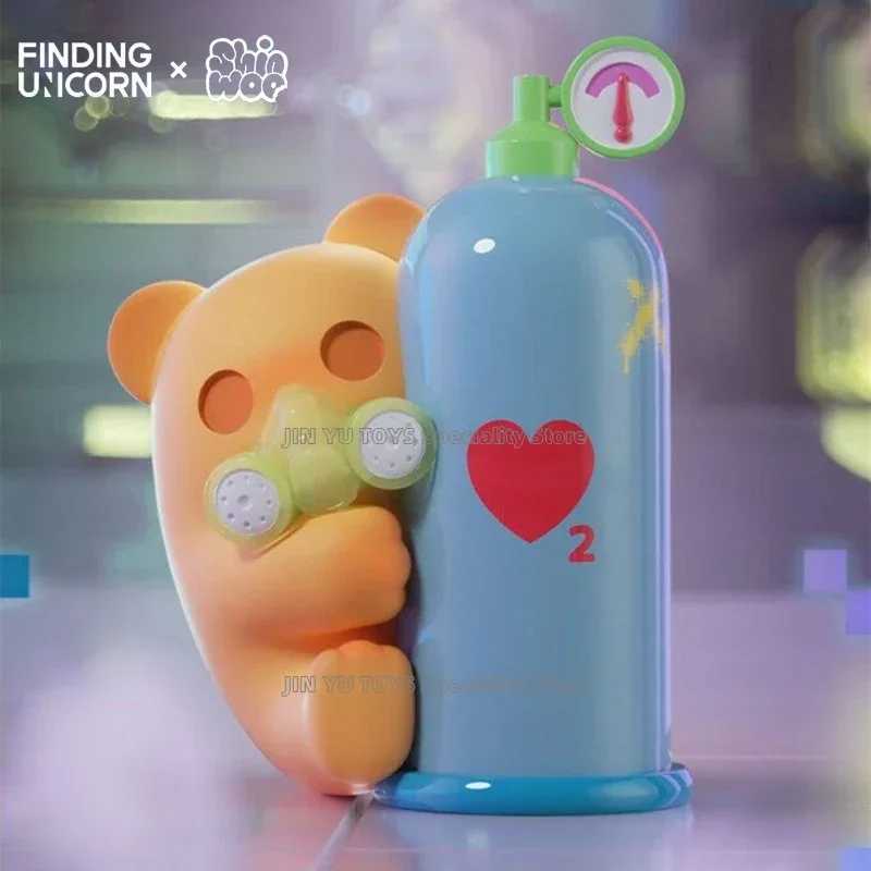 Finding Ghost Bear ShinWoo Love and Lab Series Surprise Blind Box KAWaii Anime Action Figures Girls Birthday Gift Toy C250917