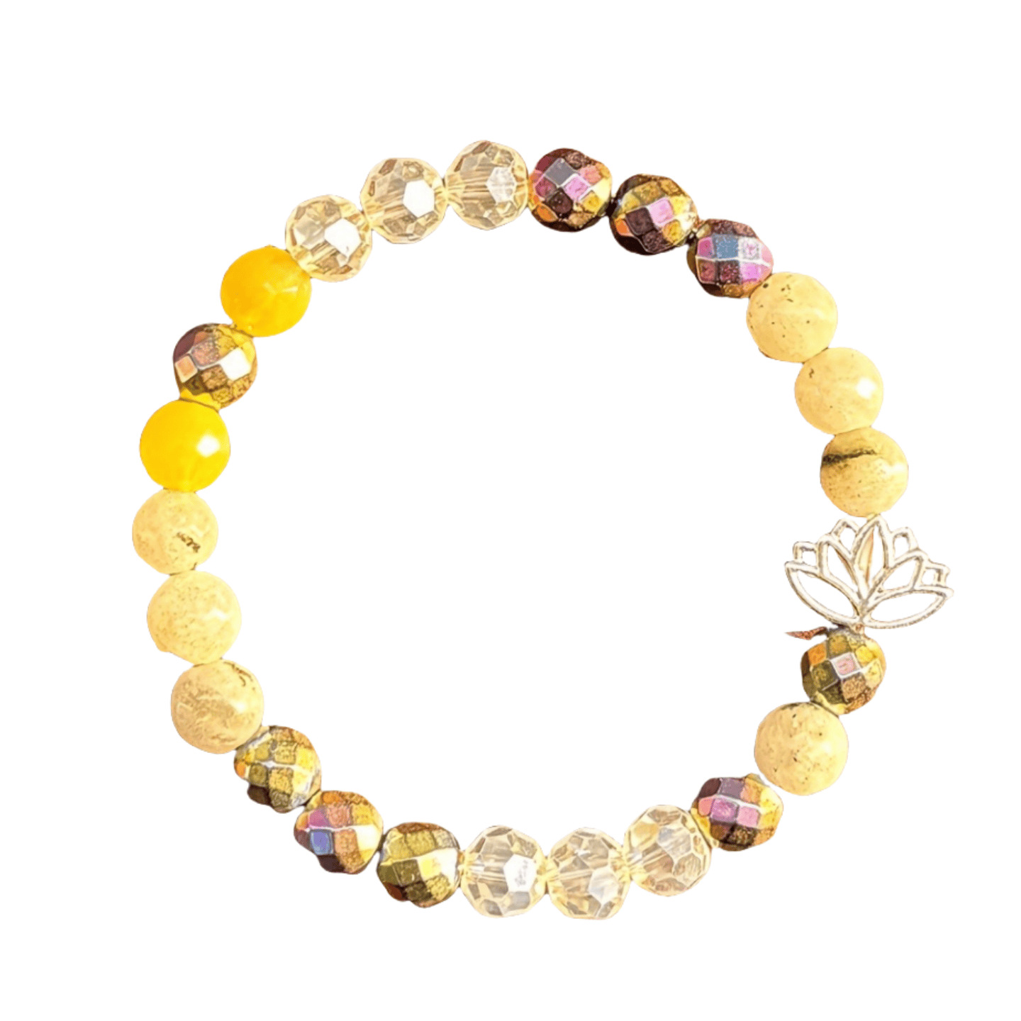 Multi - Colored Gemstone Healing Bracelet For Aura Protection Delicate Daily Wear & Spiritual Jewelry Gift For Her High - Quality Stylish Accessory