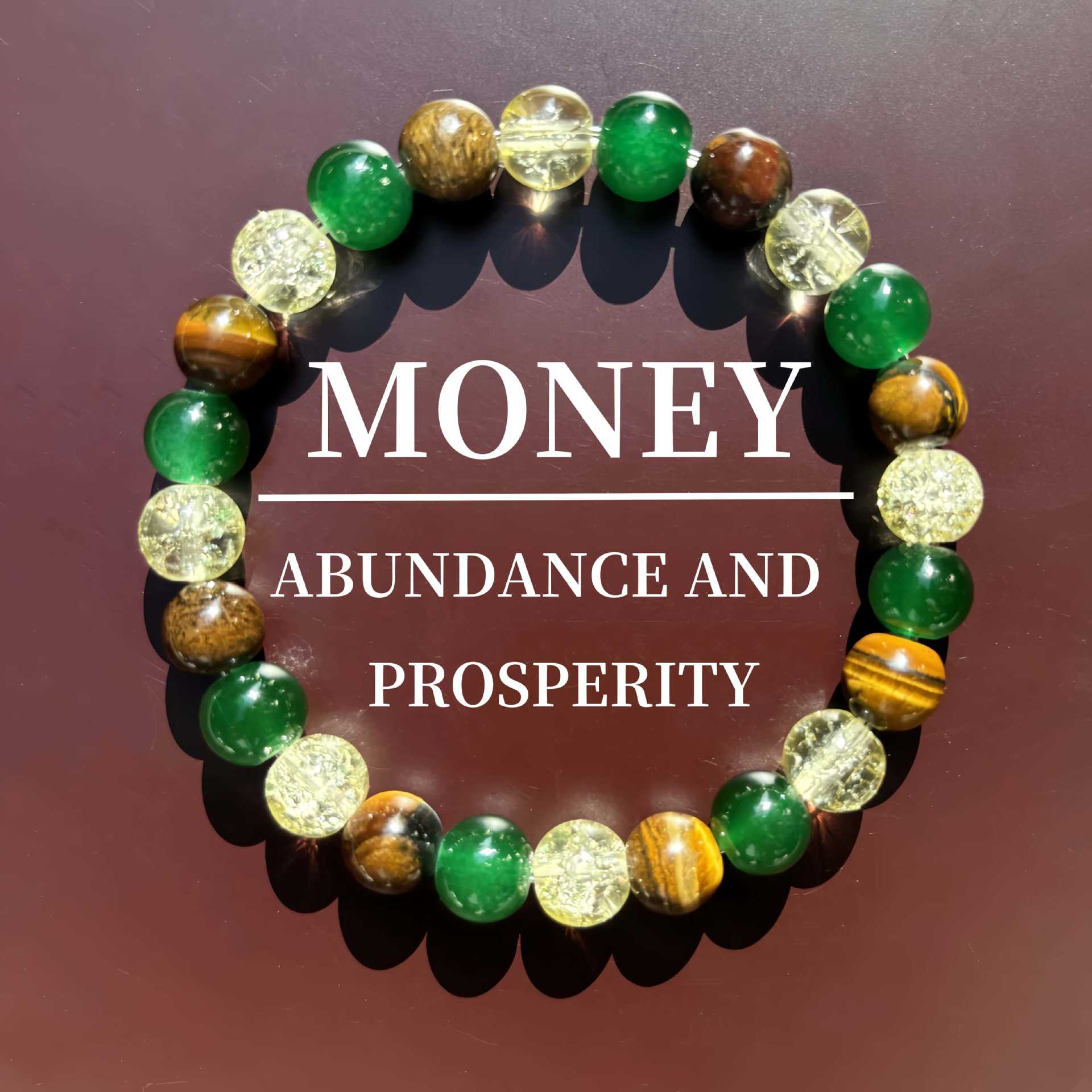 Multi - Colored Gemstone Healing Bracelet For Money Abundance Delicate Daily Wear & Prosperity Jewelry Gift For Her High - Quality Stylish Accessory