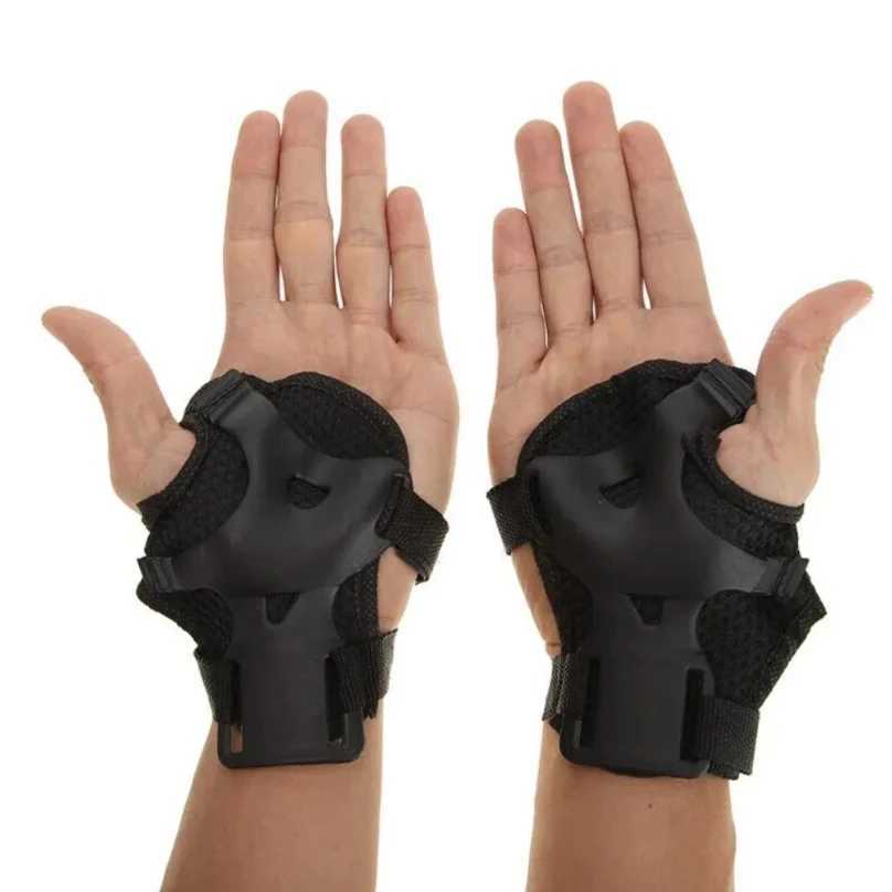 Women Men Elbow Wrist Knee Pads Protective Gear Set Skate Roller Cycling Bike 6pcs set of roller skating ice protection knee pad J250917