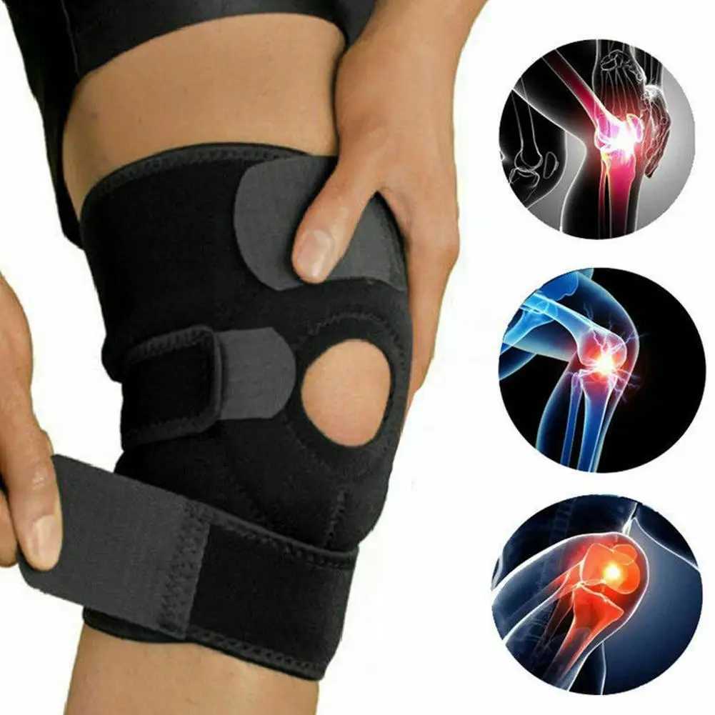 Sports Leg Knee Support Brace Wrap Protector Leg Compression Kneepad Pad Knee Sports Safety Fitness Cycling Pad Running Hiking J250917