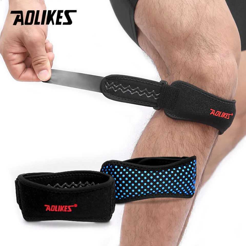AOLIKES 1PCS Breathable Adjustable Sports Climbing Basketball Knee Support Brace Sleeve Patella Guard Protector Support J250917