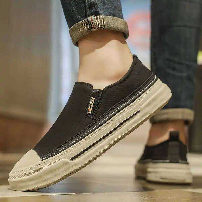 Laceless Low Mens Sneakers Size 48 Woven Shoes Mans Lace Basketball Everything Shooes Original Sport Street