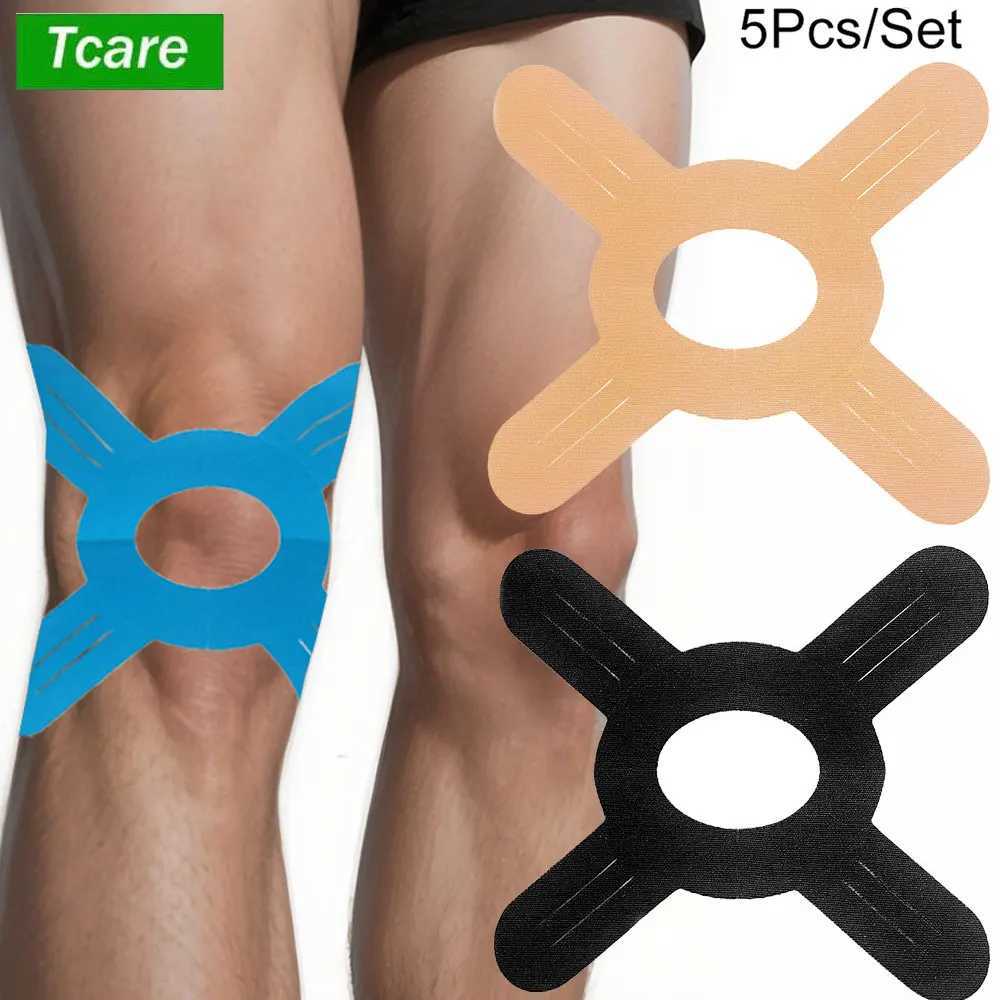 5PCS Kinesiology Tape for Knees Knee Support Tape Precut Knee Tape for Knee Stability Athletic Tape Kinetic Tapes for Knees J250917
