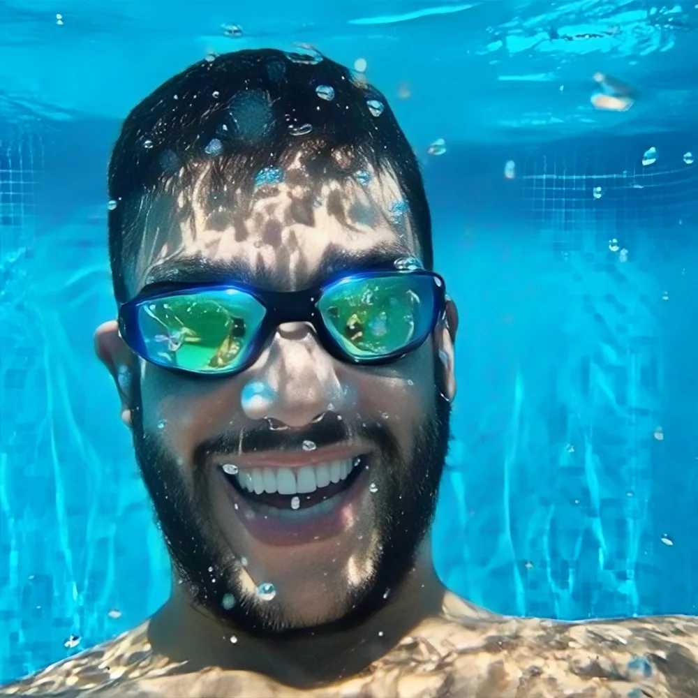 Swimming Goggles Professional Waterproof Swim Eyewear Glasses Antifog 100 UV Protection No Leaking For Adult Men Women Youth J2509171