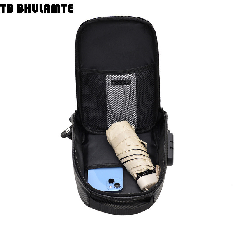 Free Shipping Designer Bag Luxury Bag Hard Shell Men's Chest Bag Texture Large Capacity Crossbody Bag Water-resistant Cycling Motorcycle Bag Busi