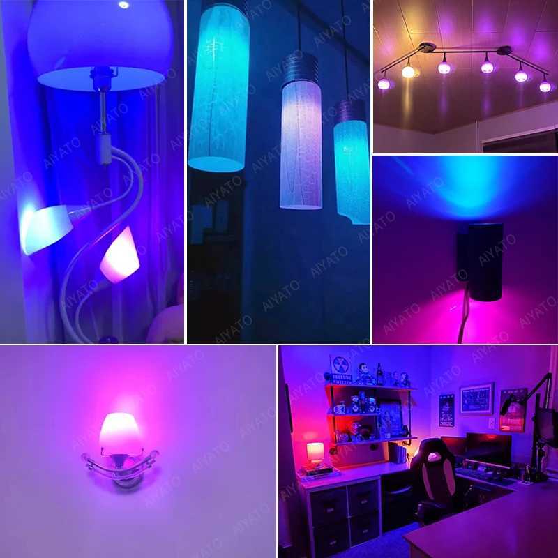 Tuya E14 Candle Lamps APP Control Smart Bulb Bluetooth WIFI RGB 220V LED Light Dimmable Smart Life Room Home Group Crystal Lamps C250917