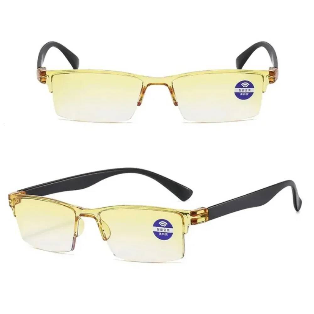 Smart Automatic Zoom Reading Glasses New Ultralight Rimless Anti Blue-ray Spectacle Optical Presbyopia Eyewear Unisex ddmythur
