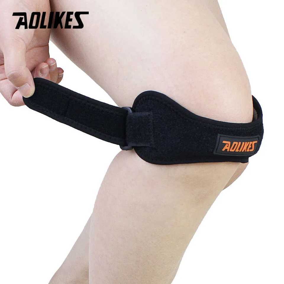 AOLIKES 1PCS Breathable Adjustable Sports Climbing Basketball Knee Support Brace Sleeve Patella Guard Protector Support J250917