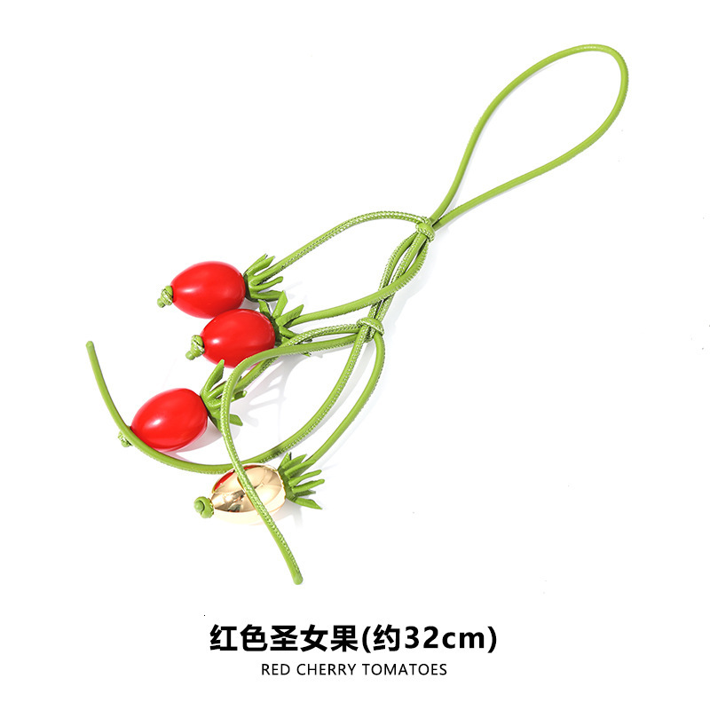 designer keychain new sp181 suitable for straw bags highend fresh versatile highquality Imitation resin pendant luxury keychain wallet