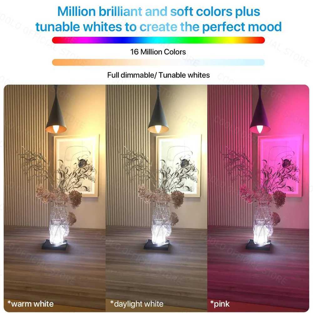 Ewelink E14 Smart Wifi Led Light Bulb Zigbee RGBCW Candle Lamp Works With Alexa Google Home Yandex Alice Smartthings C250917