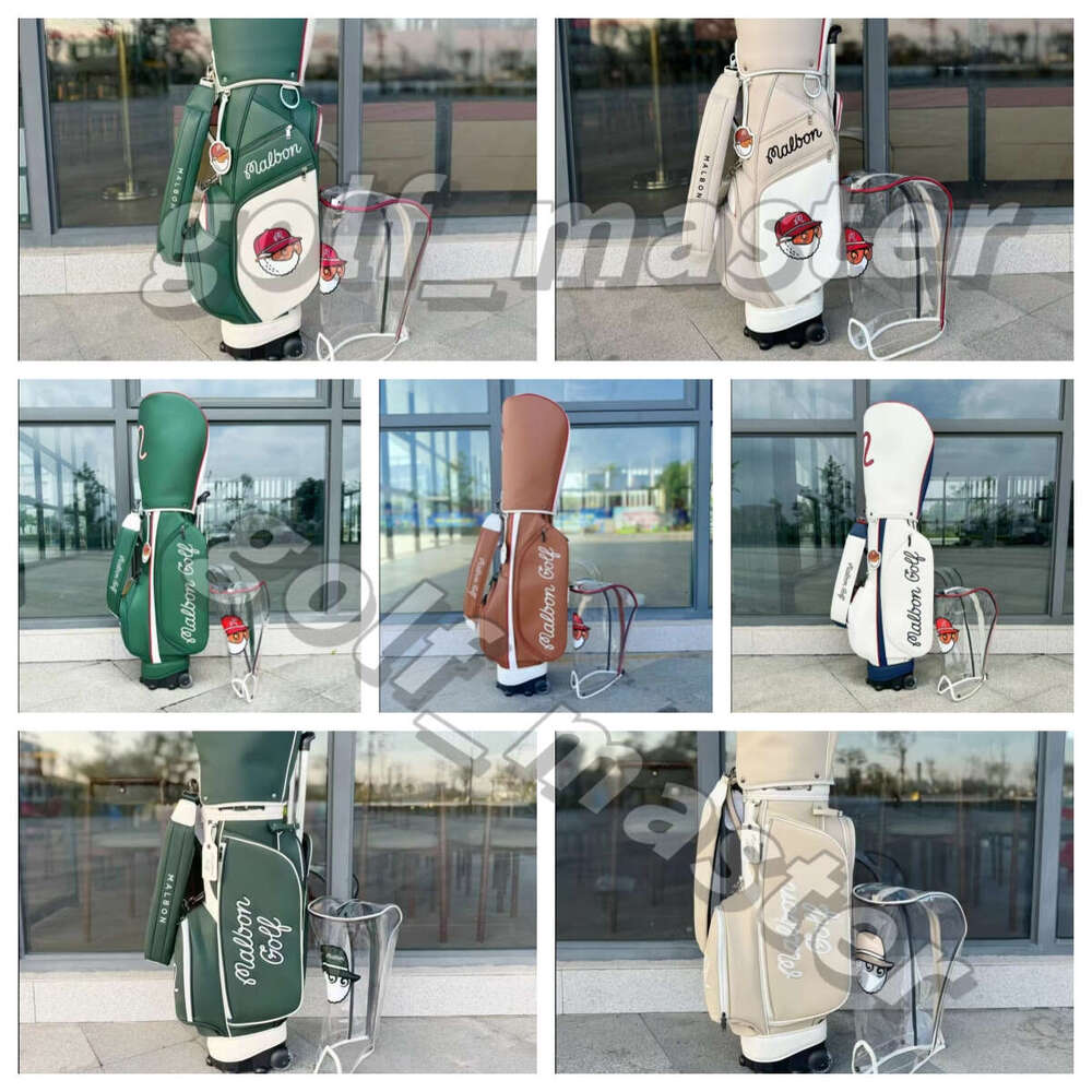 Golf bag Malbns Travel bag with wheels Stand bag outdoor sports unisex equipment Professional waterproof lightweight standard large capacity custom balancebase