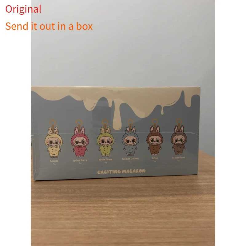 The Monsters Exciting Macarons V1 Vinyl Dolls Pendants Blind Box Collectible KAWaii Toy Ction Figures Gift C250917