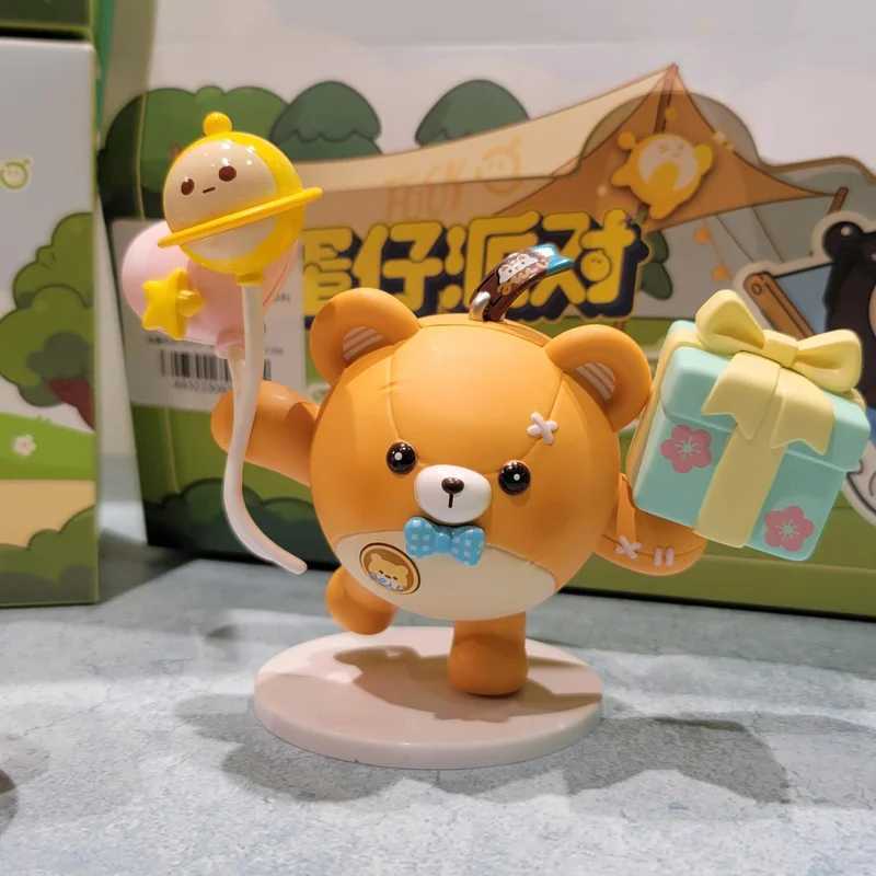 Eggy Party Blind Box LetS Go Picnic Series Black Pink Yellow Handmade Doll Figures Toy Game Periphery Trendy Toy Ornament Gift C250917