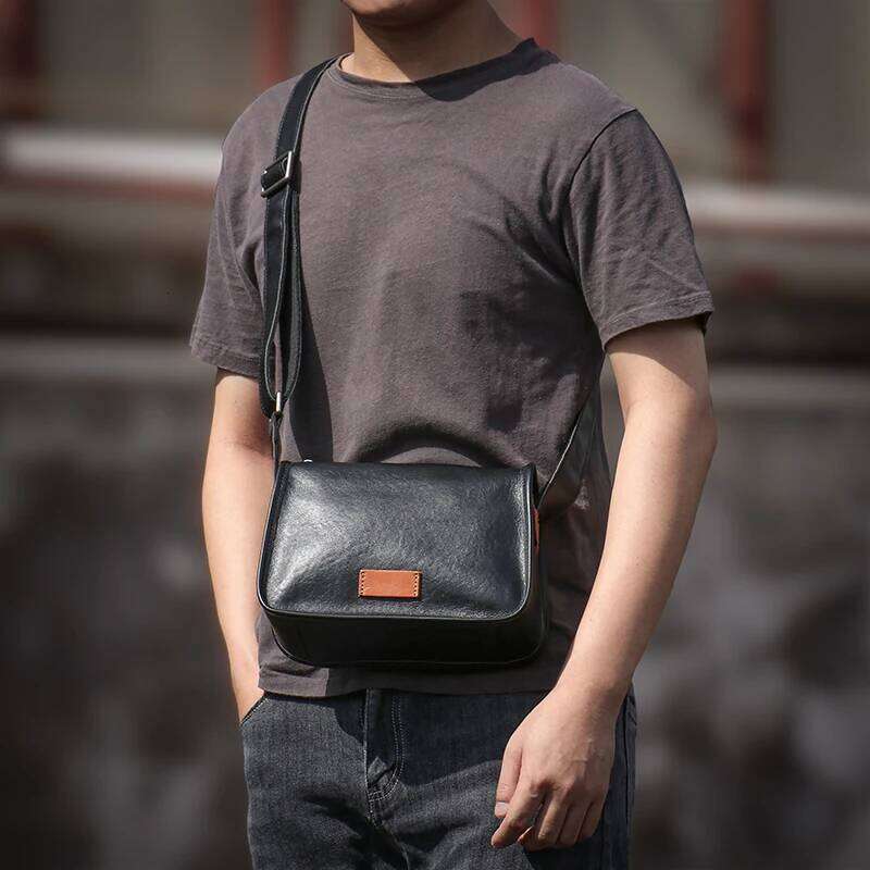 designer bag 52 guro mens genuine leather shoulder casual crossbody high quality small sling bag daily commuter messenger bags