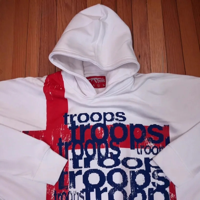 2025 European and American War and Peace Theme Y2k Street Printed Hoodie Fashion Trend Hoodie Sportswear 250917