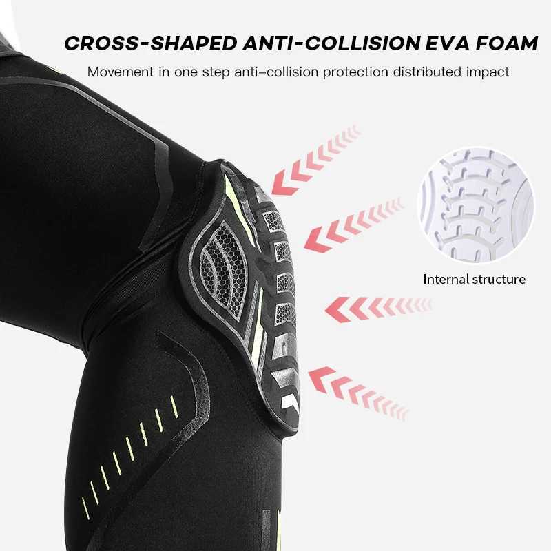 Compression Sports Knee Pads With High Elasticity Breathability Shock Absorption For Running Arthritis To Alleviate Joint Pain J250917