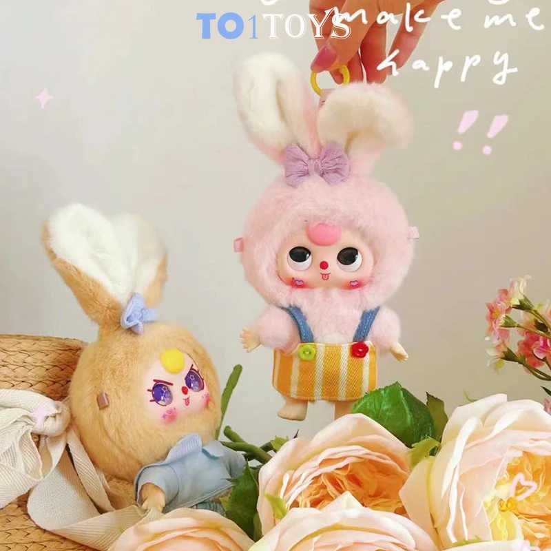 Baby Three Macaron Little Rabbit Series Plush Blind Box Toys Mystery Box Cajas Misteriosas Figures Kawaii Dolls for Girls Toys C250917