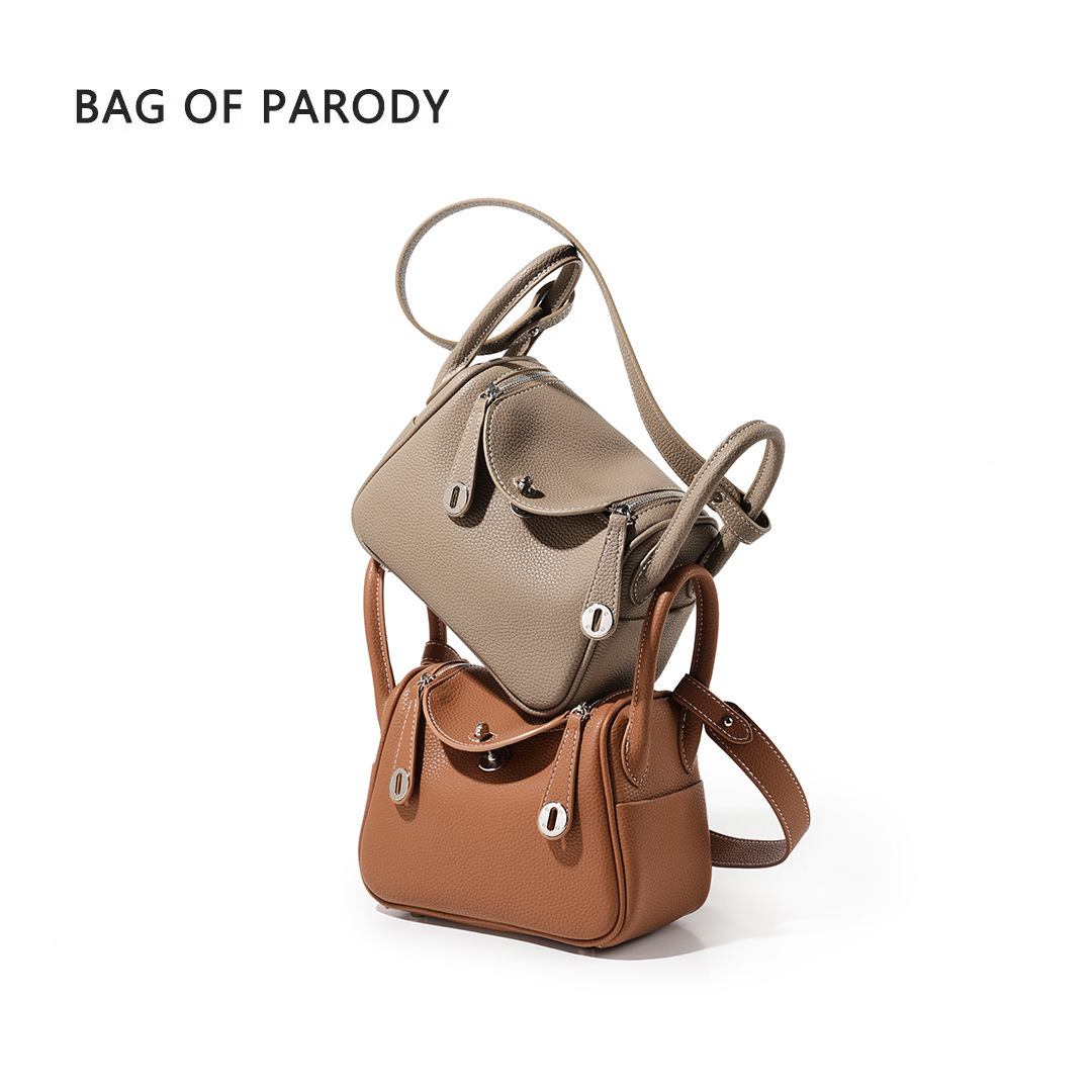 BAG OF PARODY designer bag Light luxury high quality Classic versatile shoulder bag commuting fashionable small square bag