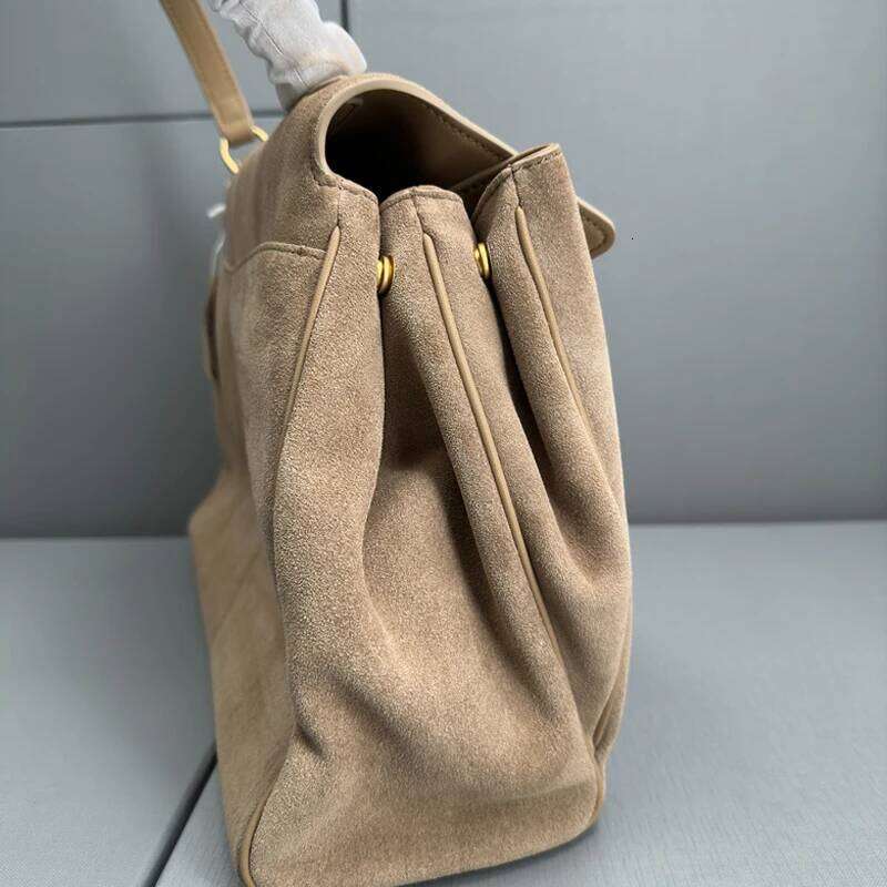 designer bag 52 frosted cowhide handbag woman highcapacity shoulder crossbody bag advanced feeling commute versatile 2024 fashion new style