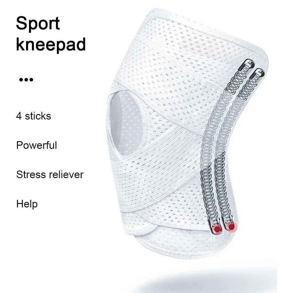 Sports Knee Brace Men Women Pressurized Elastic Knee Pads Arthritis Joints Protector Fitness Gear Volleyball Brace Protector J250917