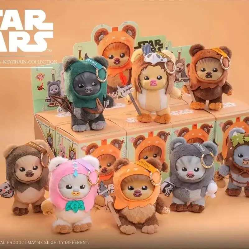 Hot Toys Ewok Cosbi Keychain Pre Sale Cute Action Doll Blind Box Mini Figure Childrens Birthday Gift Collectible Toys C250917