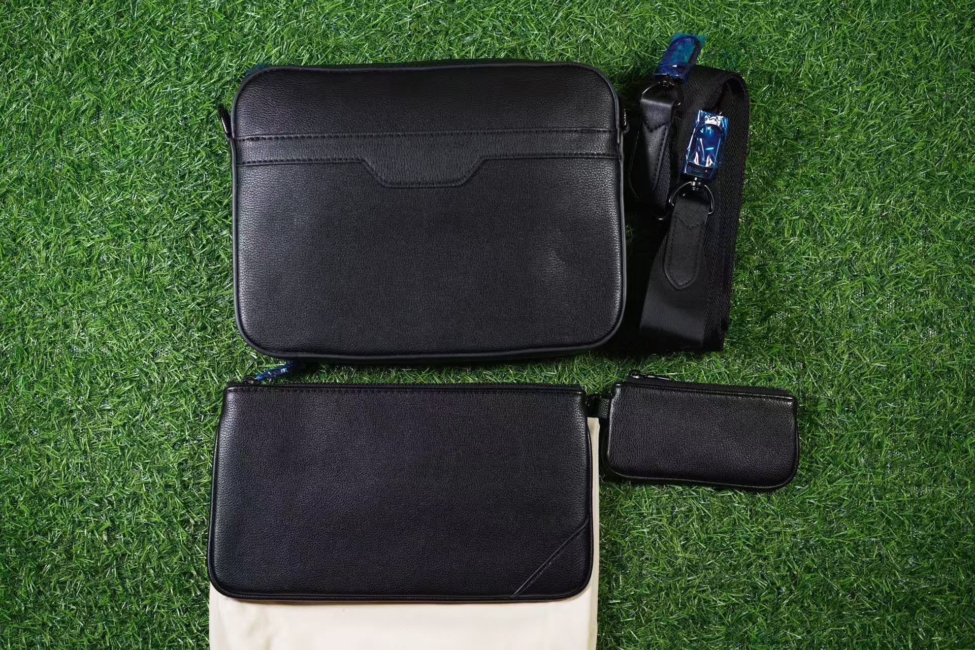 men Embossing cross body bag messengers piece set in Luxury Designer Bags fashion messenger bags handbag handbags purse purses wallet wallets