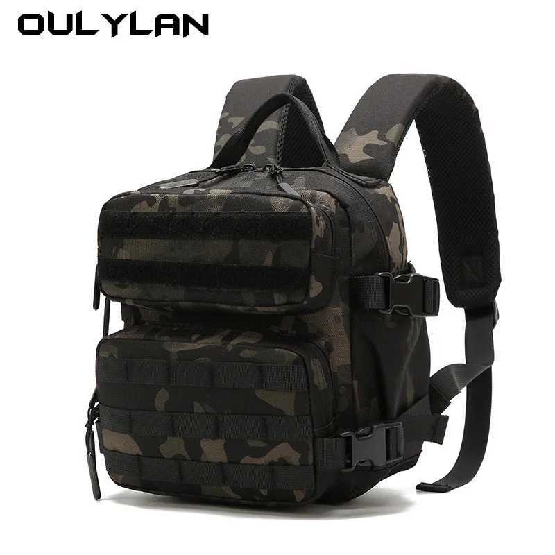 Outdoor Sports 9L backpack Camping Tactical Backpack Waterproof Travel Gym Hiking Trekking Climbing Cycling Shoulder Bag Pack Z250916