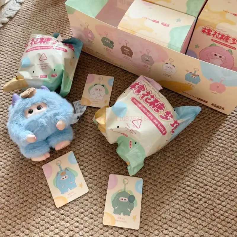 New Genuine Fluffy Monster Marshmallow Dream Series Kawaii Vinyl Plush Blind Box Mystery Box Doll Room Decor Toy Birthday Gifts C250917