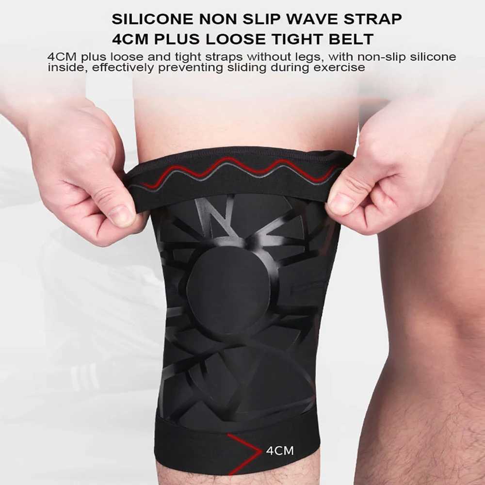 1Pcs Knee Compression Sleeve Brace Support for Knee Pain for Men Women Running Basketball Volleyball Weightlifting Gym J250917