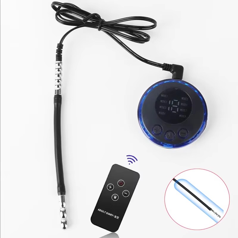 Flexible E-stim Urethral Dilator Penis Plug,Electro Shock Catheter,Electric Sex Sounding Urethra,Estim Electrosex Electroshock