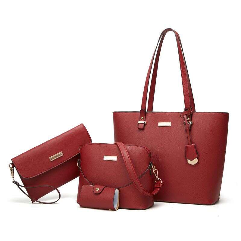 Best Selling Designer Bag Bag New Style Mother And Child Four Set Shoulder Cssbody Ladies Handbag One Piece Large Capacity Tote Bag